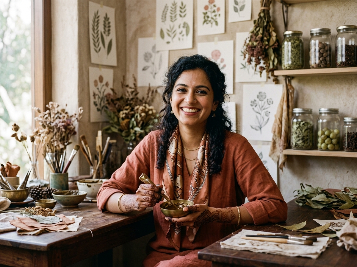 Nabila Khan Mehndi Educator and Organic Henna Artisan